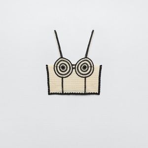 ZARA BLOGGERS FAV CROTCHET TOP